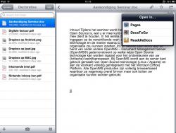 Afbeelding: 4/6 4. iPad Dropbox OpenIMS